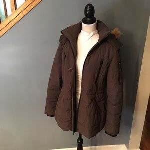GUESS Parka with removable fur hood